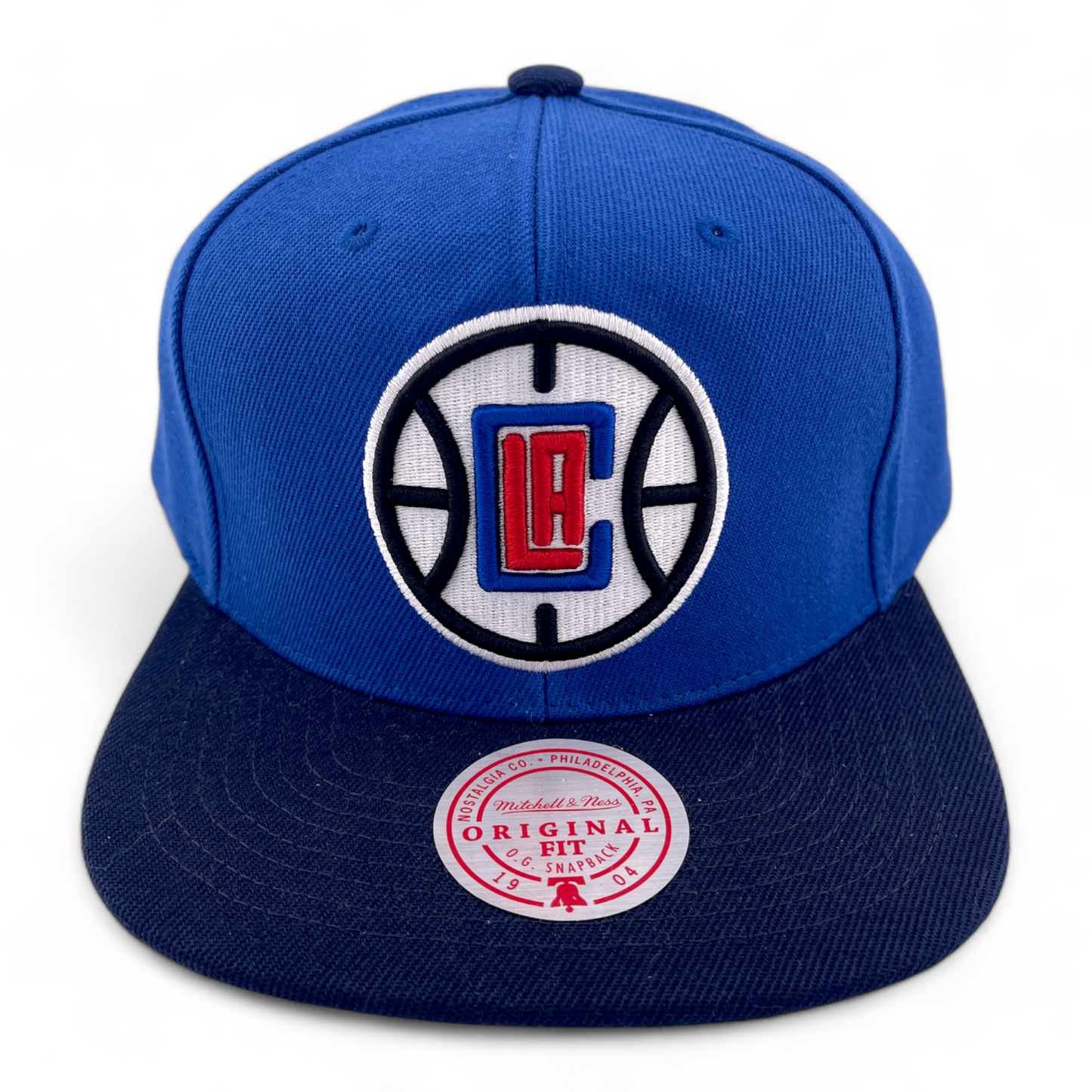 Mitchell & Ness Los Angeles Clippers NBA Core Basic Classic Snapback Hat Cap