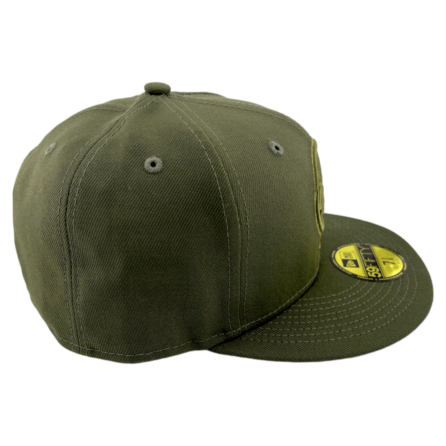 New Era Los Angeles Dodgers LA Olive Color Pack Green/Grey UV 59FIFTY Fitted Hat Cap