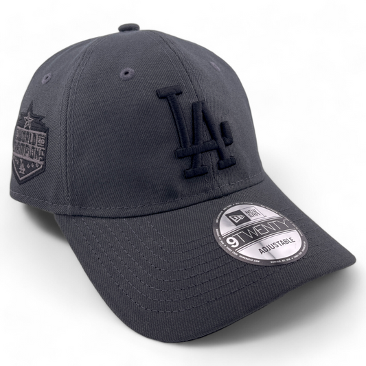 New Era Los Angeles Dodgers MLB 2020 World Series Asphalt 9FORTY Adjustable Hat