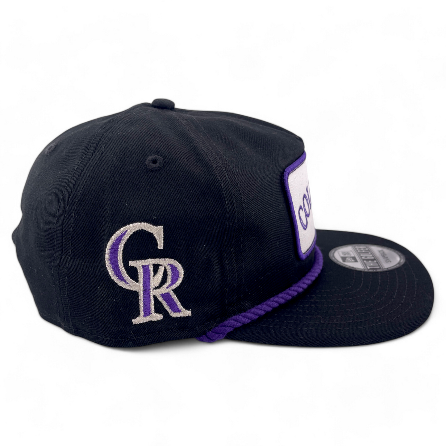 New Era Colorado Rockies MLB The Golfer Patch A-Frame Snapback Adjustable Hat