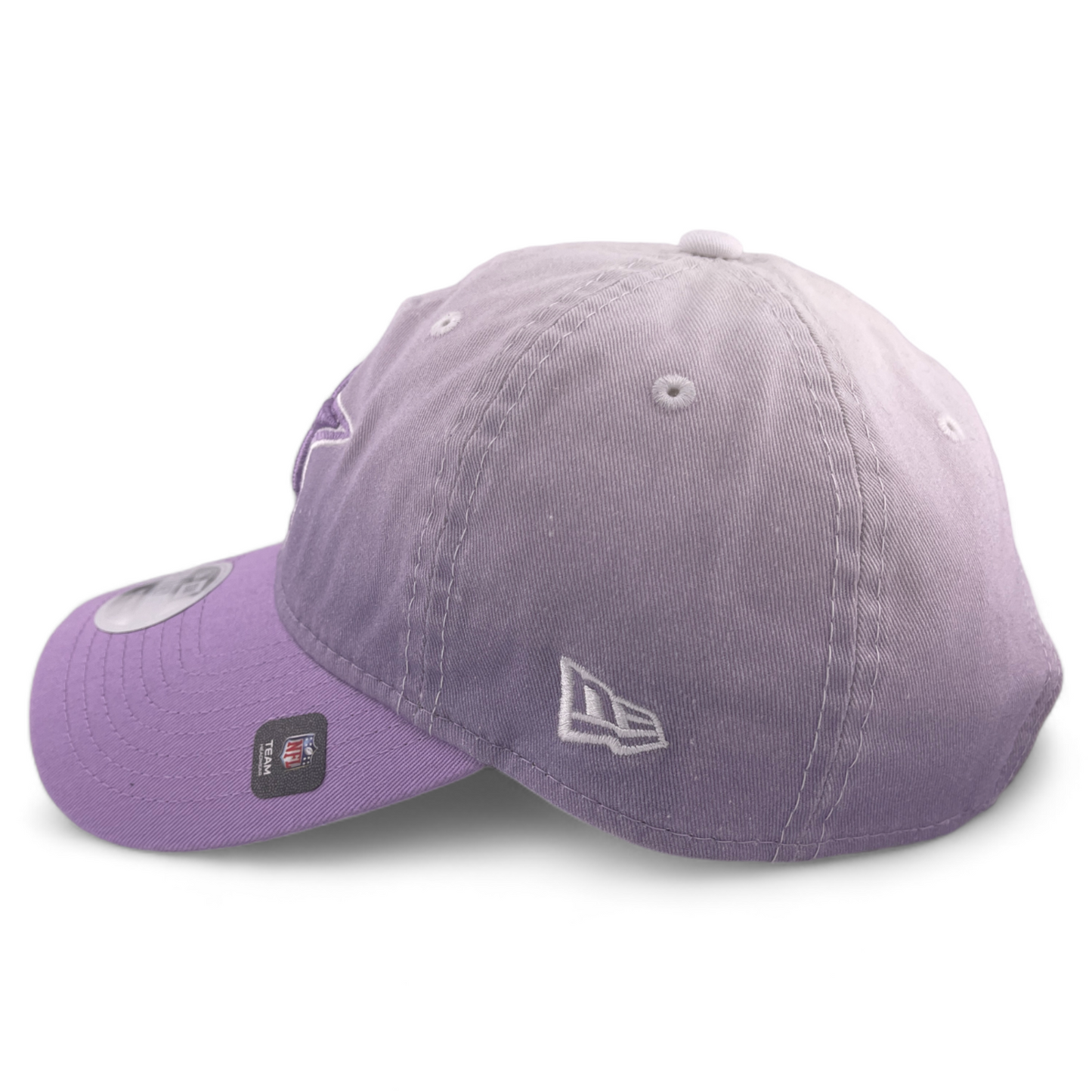 New Era Dallas Cowboys NFL Purple Fade Women's 9Twenty Adjustable Dad Hat Cap