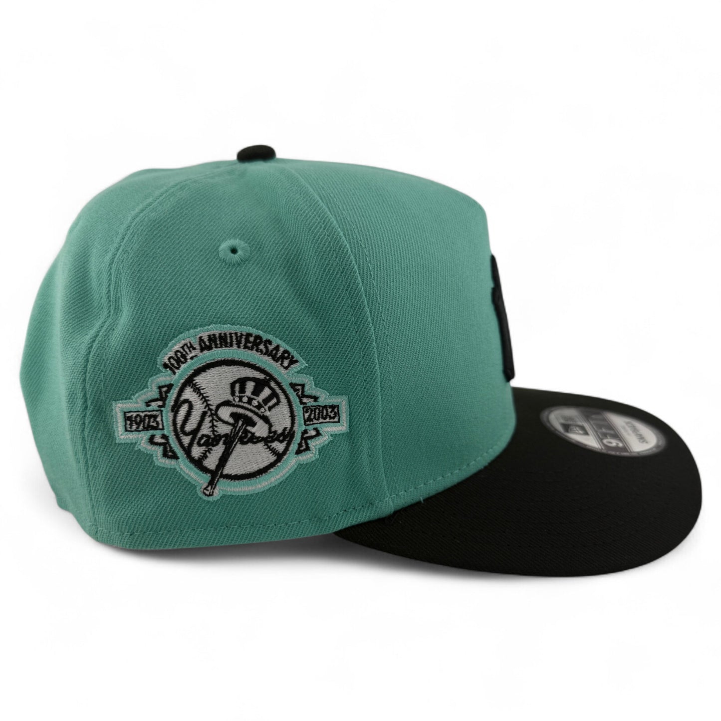 New Era New York Yankees MLB Mint A-Frame 9FIFTY Snapback Adjustable Hat Cap