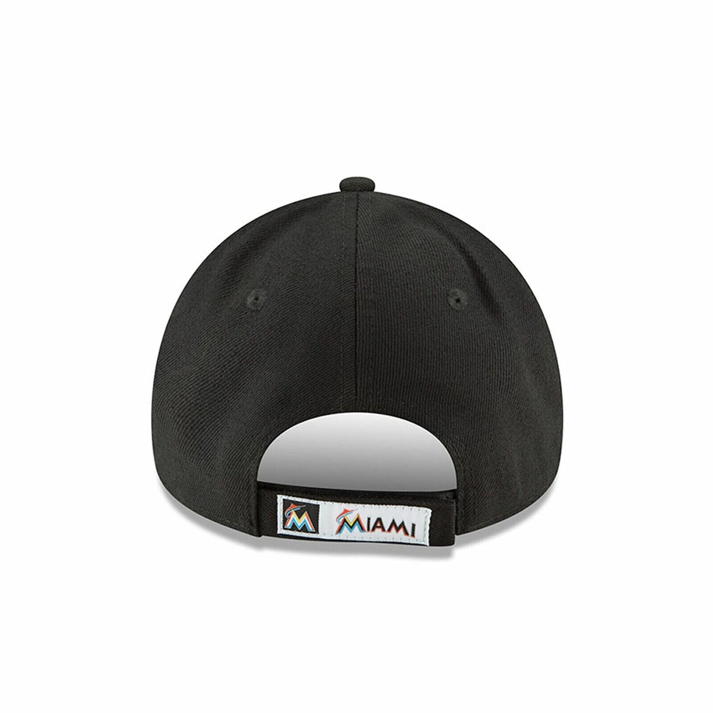 New Era Miami Marlins The League Black Color Logo 9FORTY Adjustable Hat 10489619