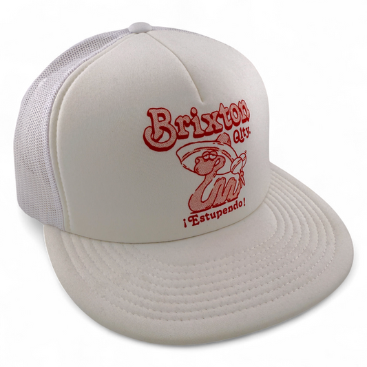 Brixton Company Estupendo Snake HP Foam Trucker Mesh Snapback Adjustable Hat Cap