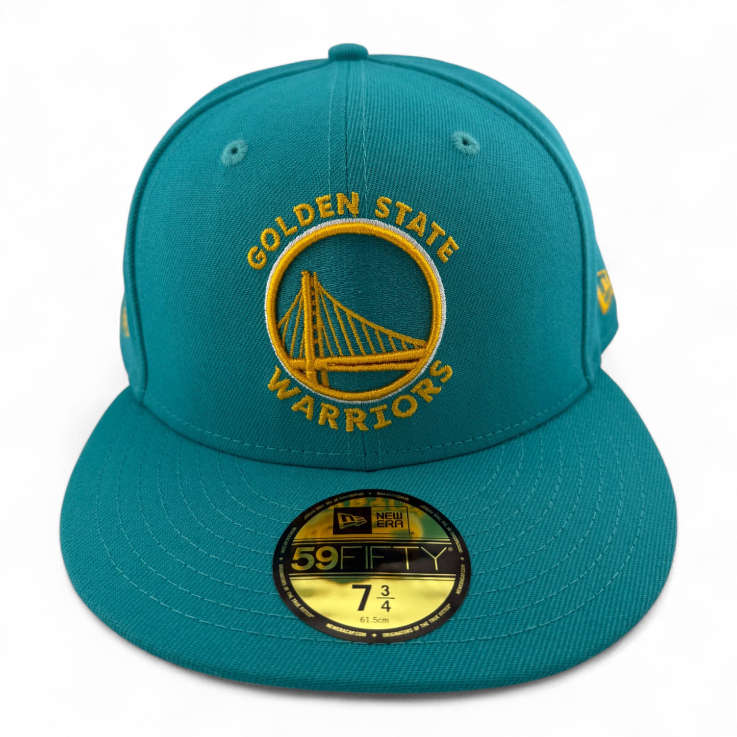 New Era Golden State Warriors NBA Teal 6x World Champions 59Fifty Fitted Hat