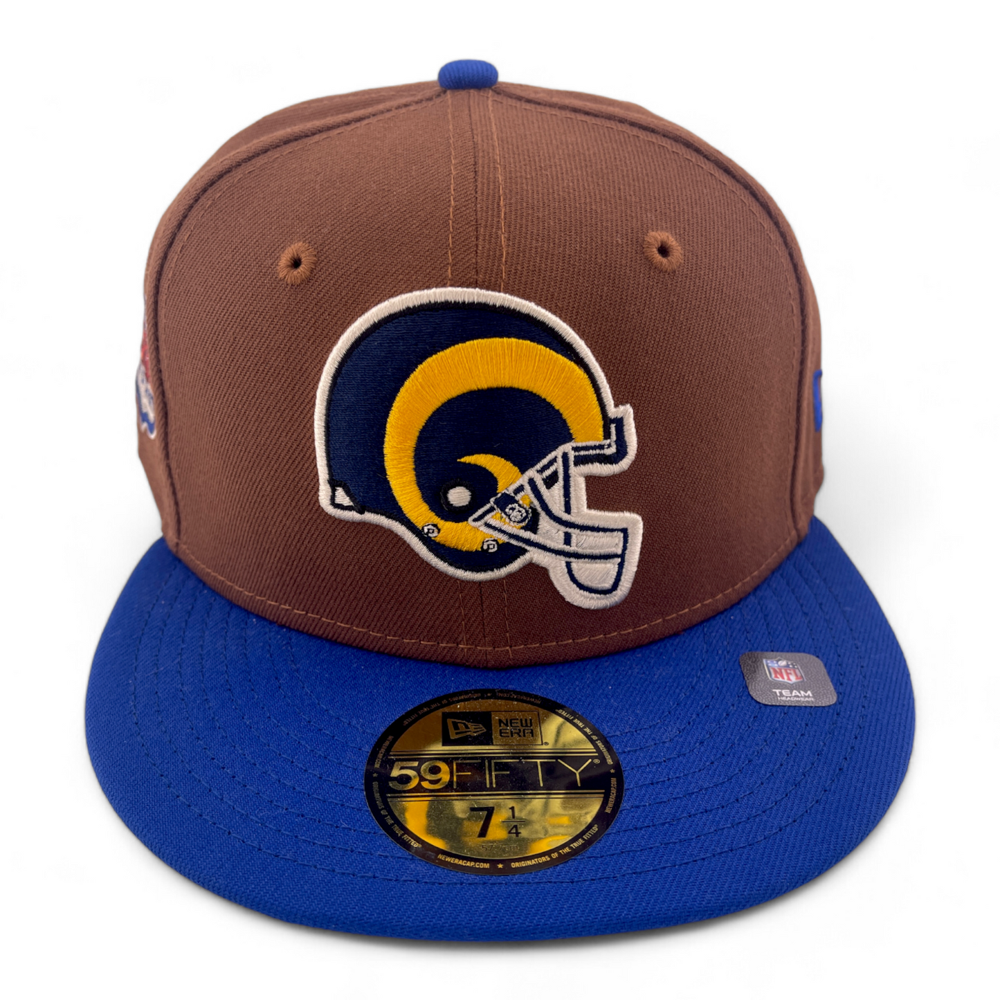 New Era Los Angeles Rams NFL Harvest Pack Super Bowl 2000 Tan 59Fifty Fitted Hat