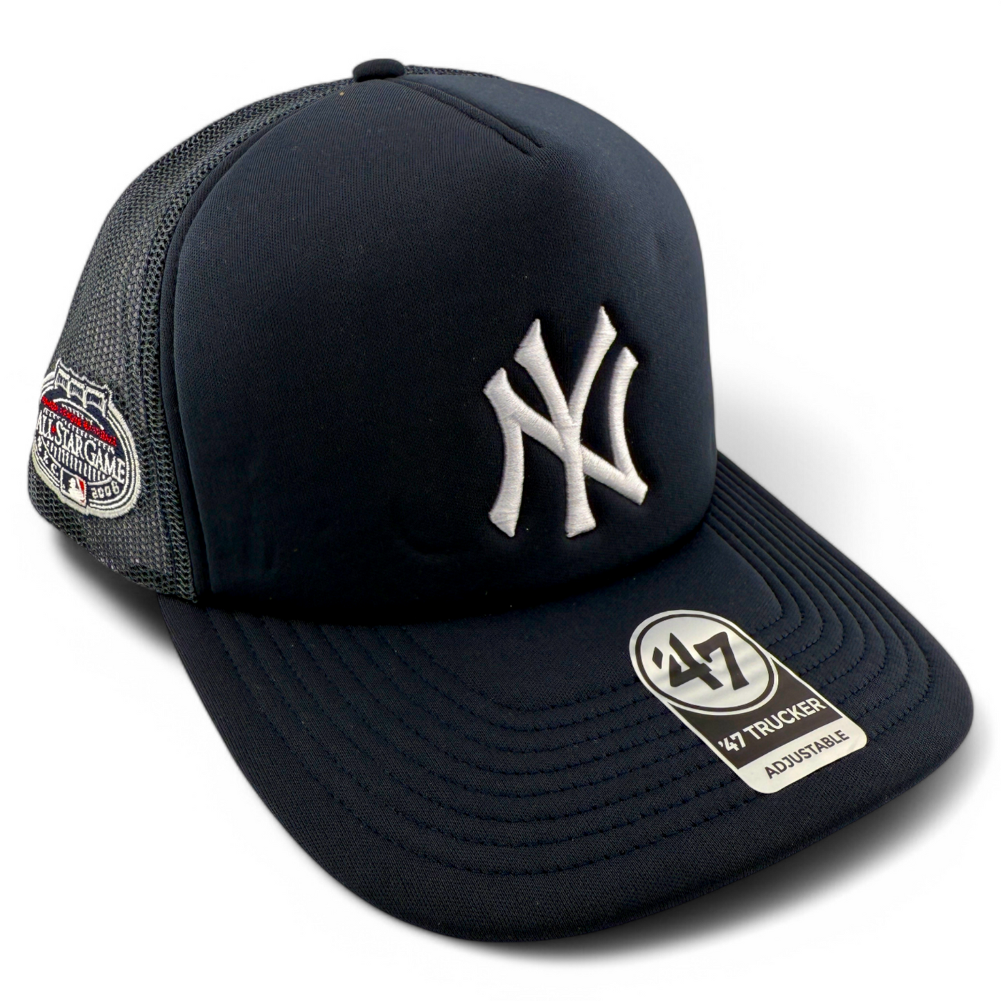 '47 Brand New York Yankees MLB 2008 All-Star Foam Trucker Snapback Mesh Back Hat