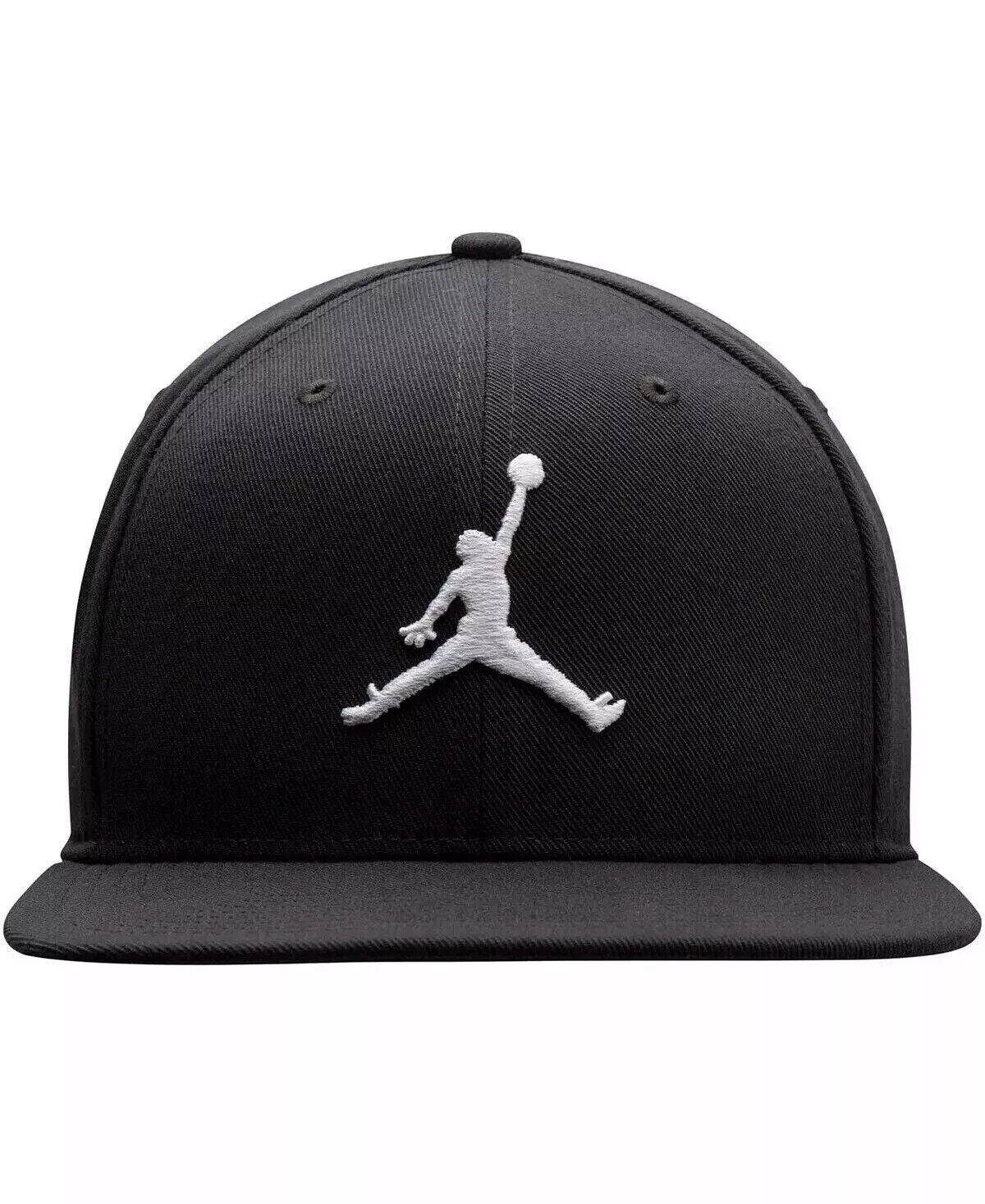 Nike Pro Air Jordan Jumpman Logo Black/White AR2118-013 Men's Snapback Cap Hat