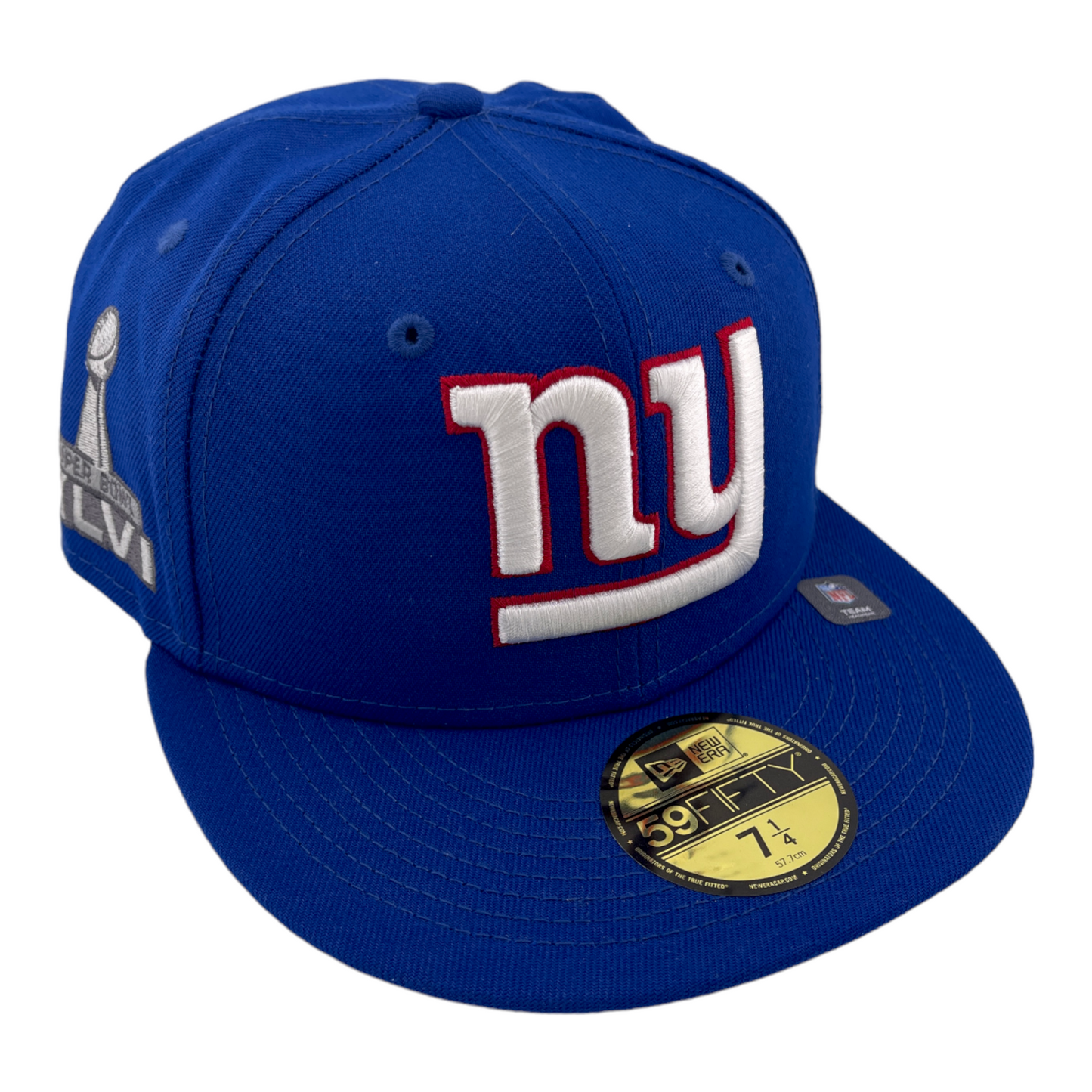 New Era New York Giants Super Bowl XLVI Patch Blue/Grey UV 59Fifty Fitted Hat Cap