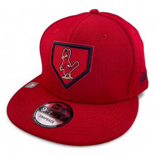 New Era St. Louis Cardinals MLB 2021 Clubhouse Alt Logo 9FIFTY Snapback Hat Cap