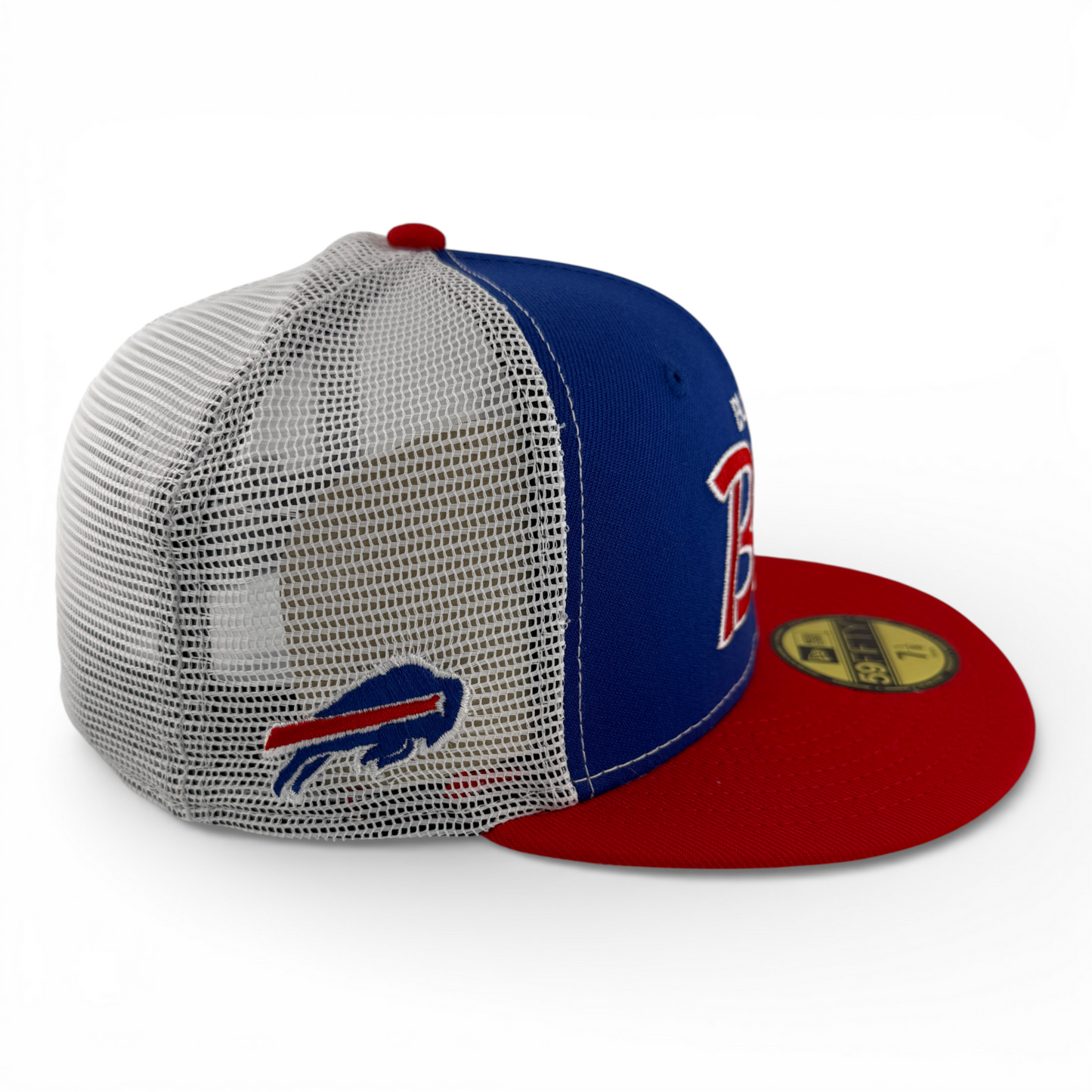 New Era Buffalo Bills NFL Draft ‘04 Lids Script Mesh Back 59FIFTY Fitted Hat Cap