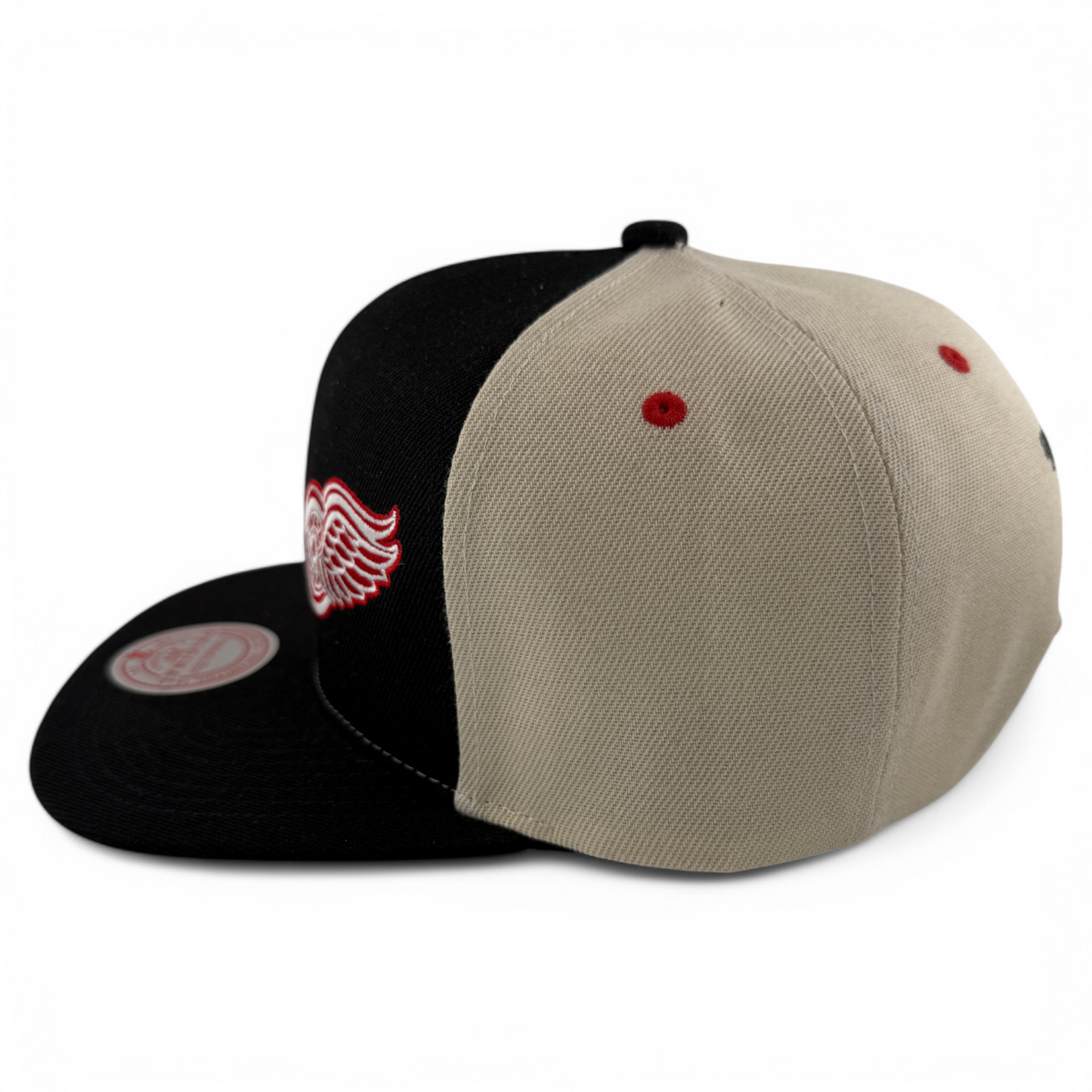 Mitchell & Ness Detroit Red Wings NHL Pop Panel Original Fit Snapback Hat Cap