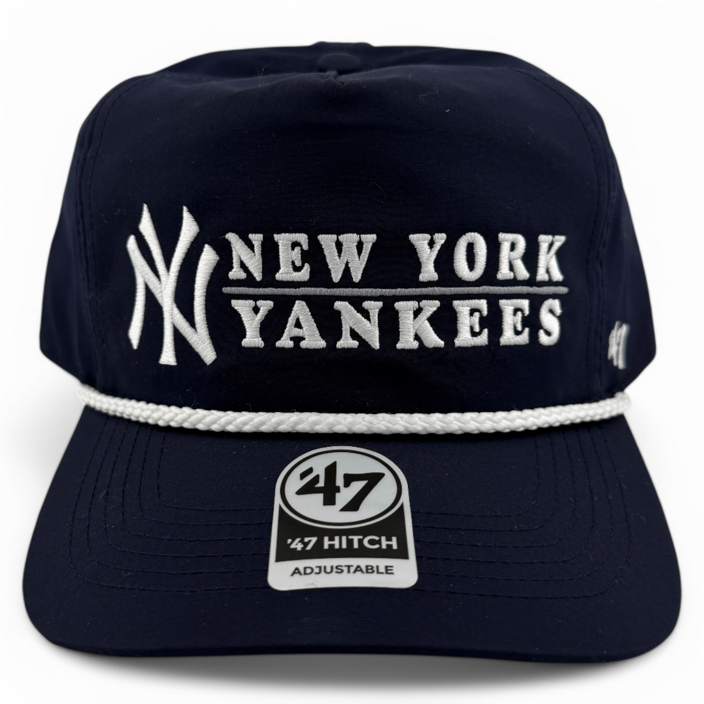 '47 Brand New York Yankees MLB Campground Hitch A-Frame Snapback Adjustable Hat