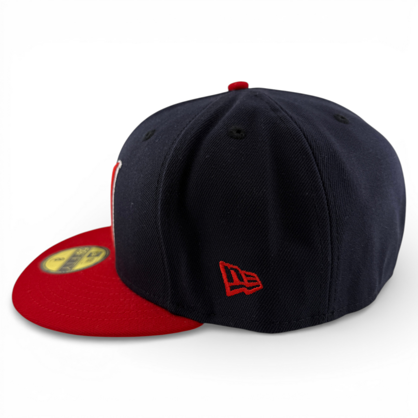 New Era Worcester Red Sox WooSox MiLB Boston Side Patch 59Fifty Fitted Hat Cap