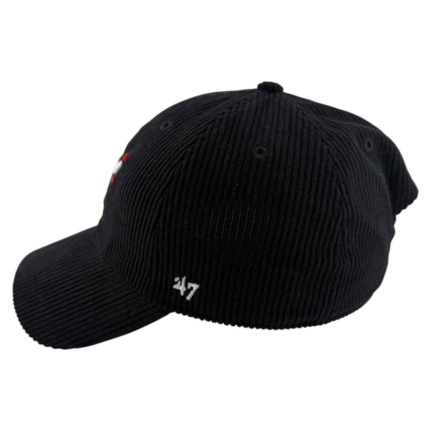 '47 Brand Chicago Bulls Corduroy Cord Clean Up Strapback Adjustable Dad Hat Cap