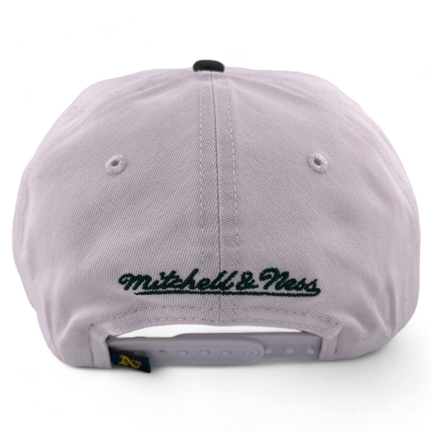 Mitchell & Ness Oakland Athletics A's Batter Rope Golfer Caddy Fit Snapback Hat