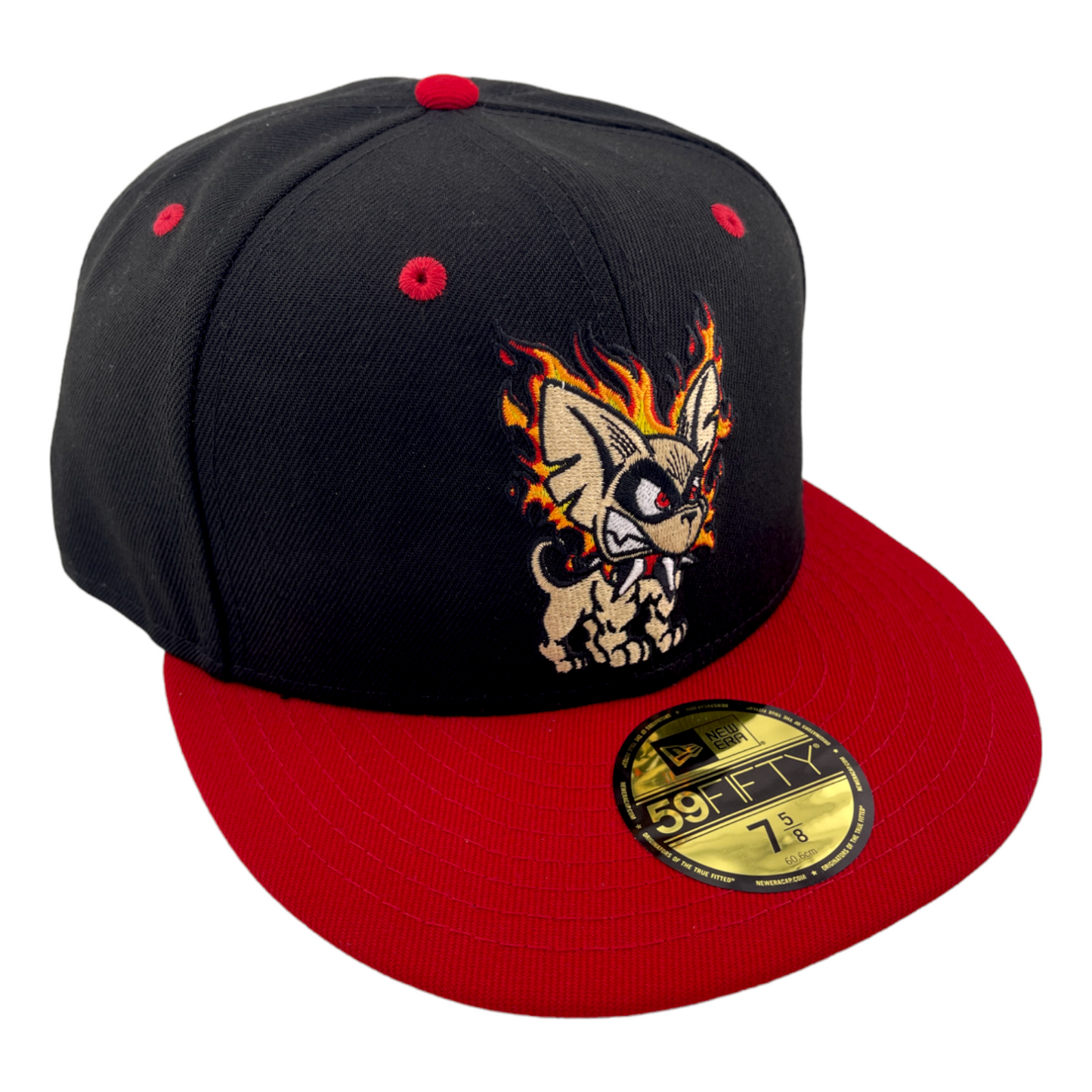 New Era El Paso Chihuahuas Marvel Pack Dog Logo Red/Black UV 59FIFTY Fitted Hat Cap