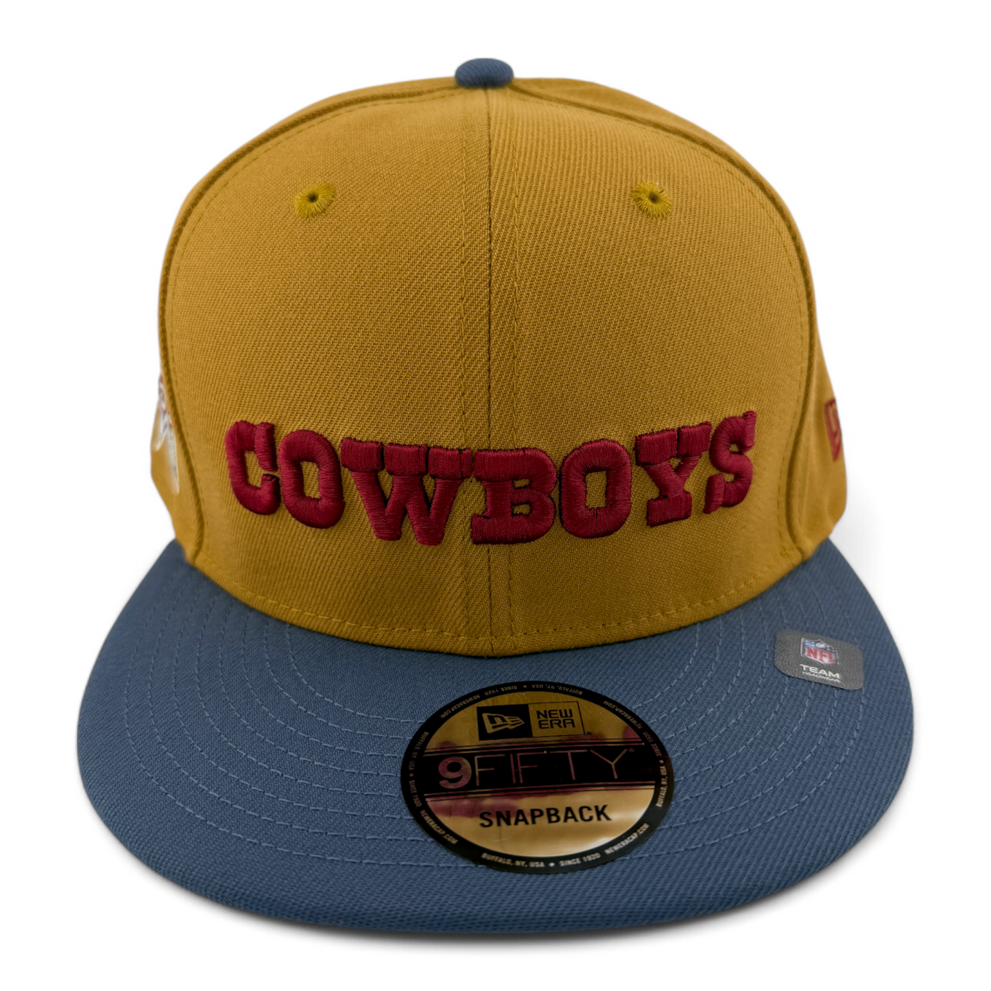New Era Dallas Cowboys NFL Panama Tan 9FIFTY Snapback Adjustable Hat Cap