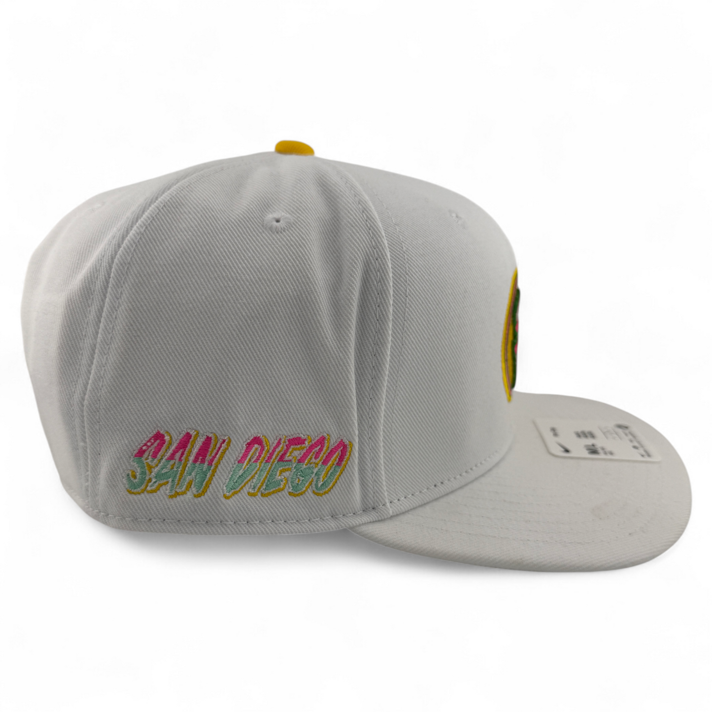 Nike San Diego Padres MLB City Connect Friar Pro Cap Snapback Adjustable Hat Cap