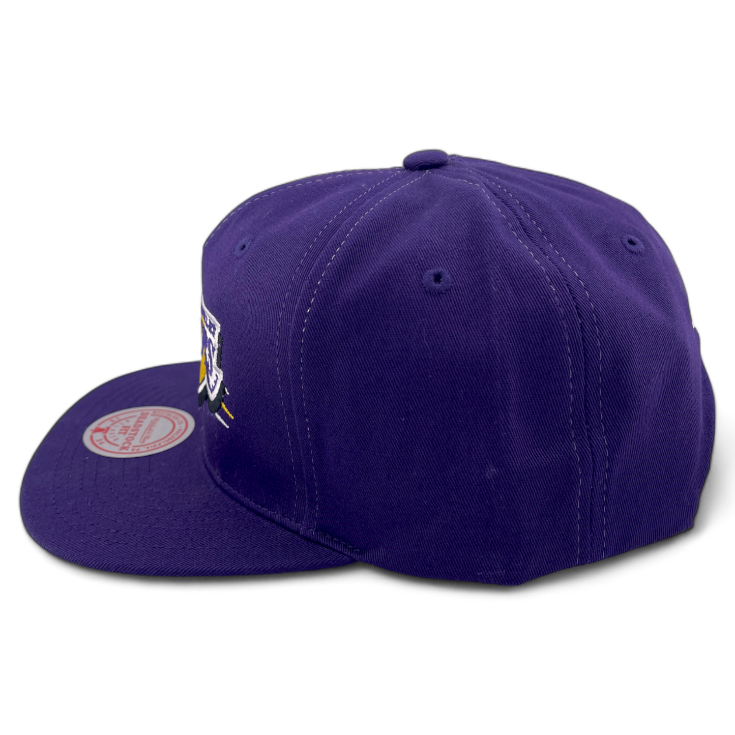 Mitchell & Ness Los Angeles Lakers NBA Retro Bolt Deadstock Snapback Hat Cap