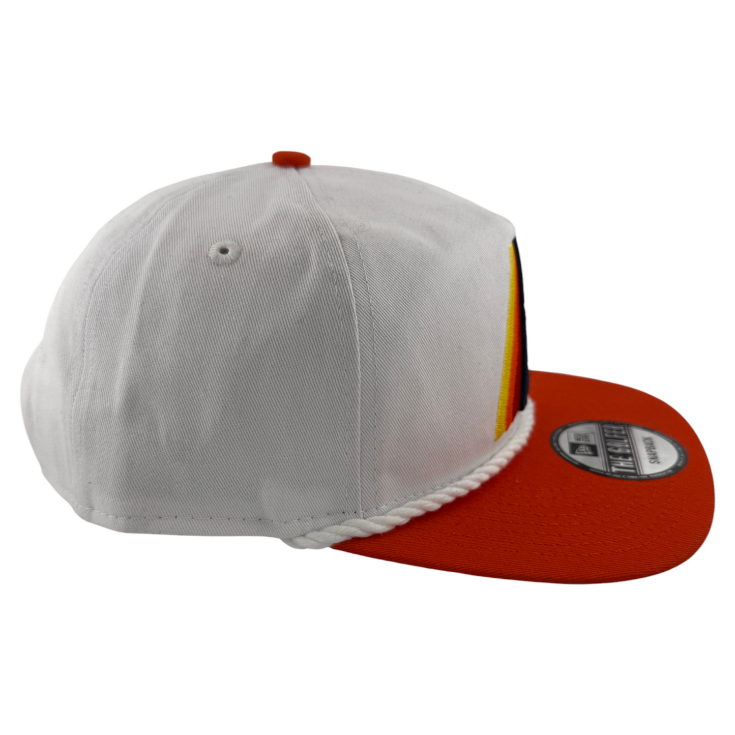 New Era Houston Astros 2-Tone The Golfer Rope A-Frame Snapback Adjustable Hat