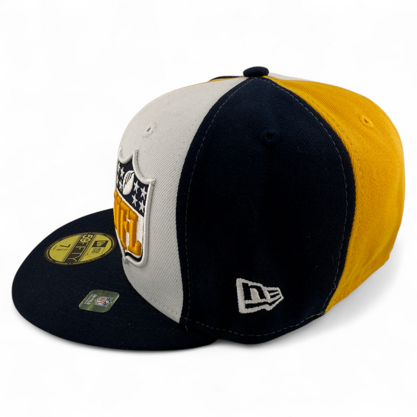 New Era Los Angeles Chargers NFL 2023 Sideline Split Logo 59FIFTY Fitted Hat Cap