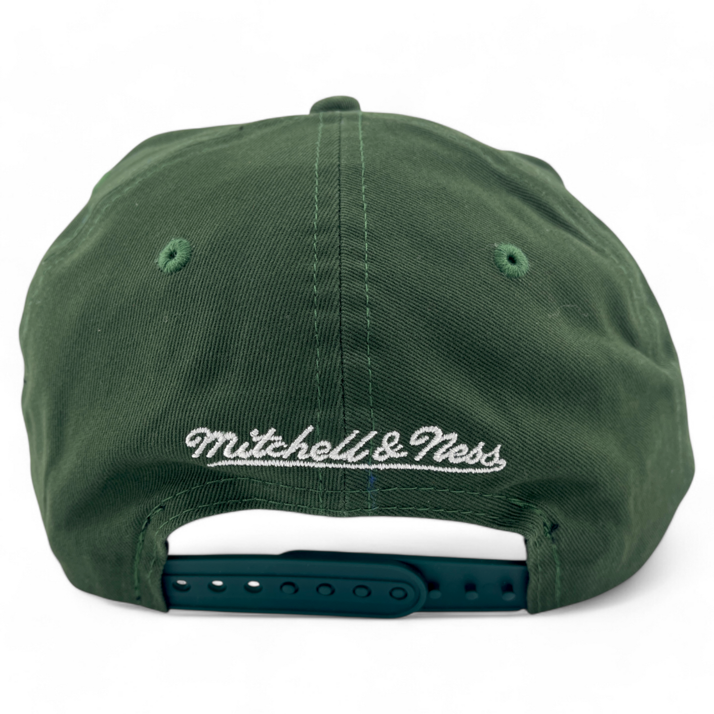 Mitchell & Ness Oakland Athletics A's Script Rope Golfer Caddy Fit Snapback Hat