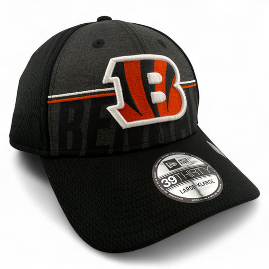 New Era Cincinnati Bengals NFL 2023 Training Camp Neo Mesh 39Thirty Flex Fit Hat
