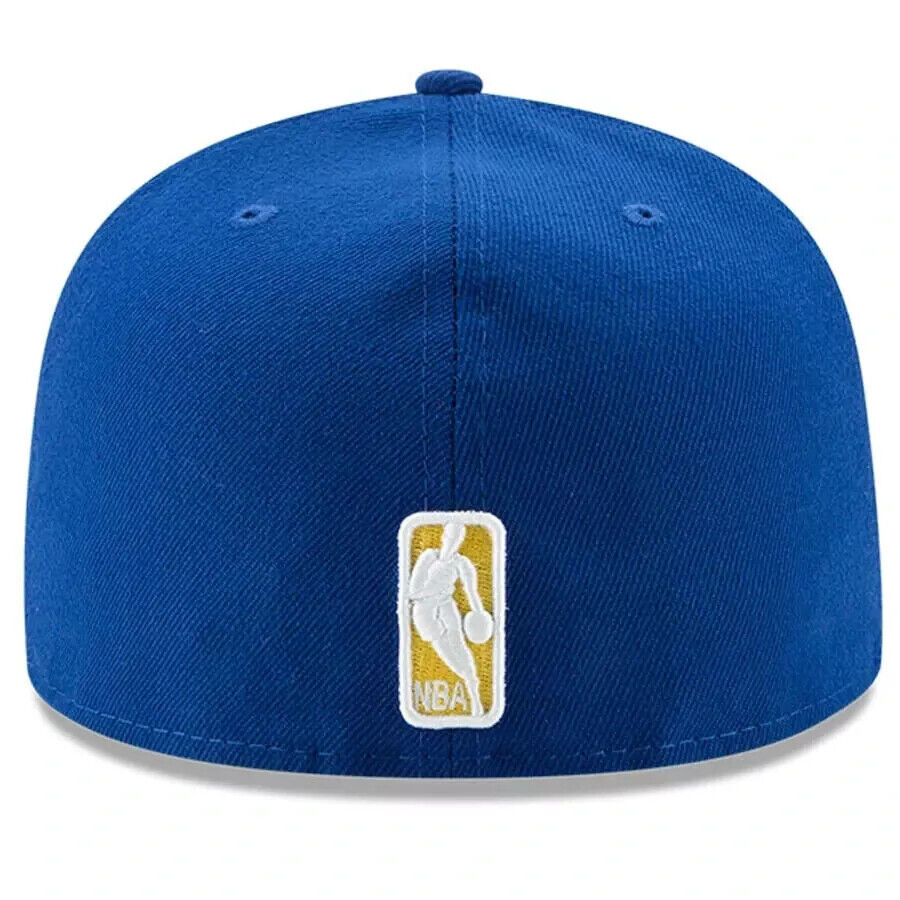 New Era Golden State Warriors NBA Team Blue Grey UV 59FIFTY Fitted Hat Cap