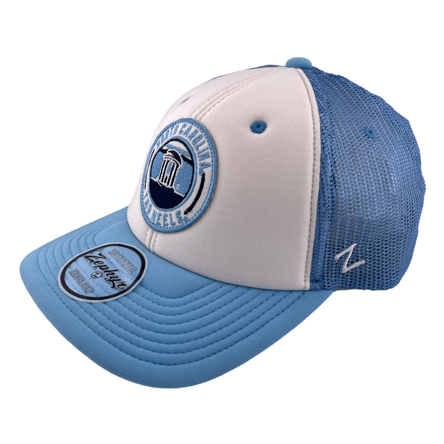 Zephyr University of North Carolina Tar Heels NCAA Mesh Back Adjustable Hat Cap