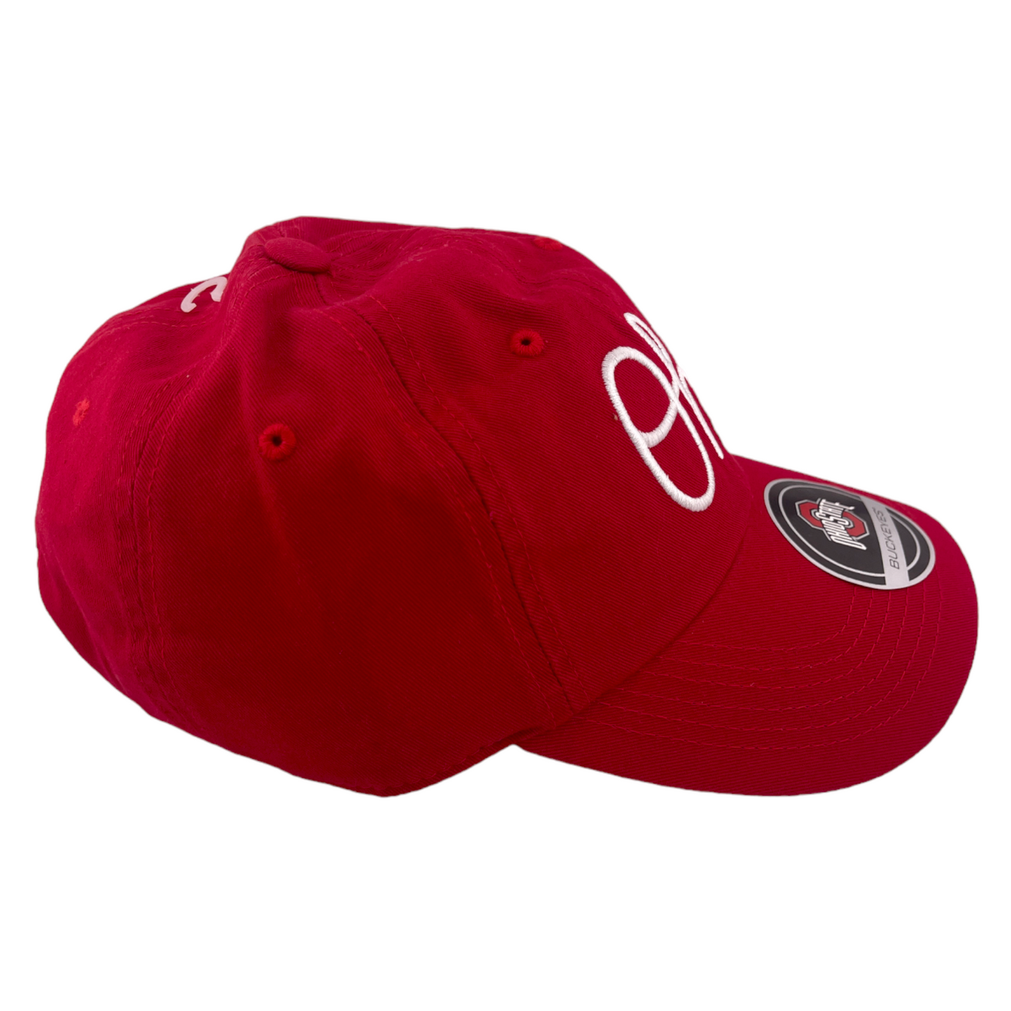 Ohio State University Buckeyes NCAA "Ohio" Script Logo Adjustable Dad Hat Cap