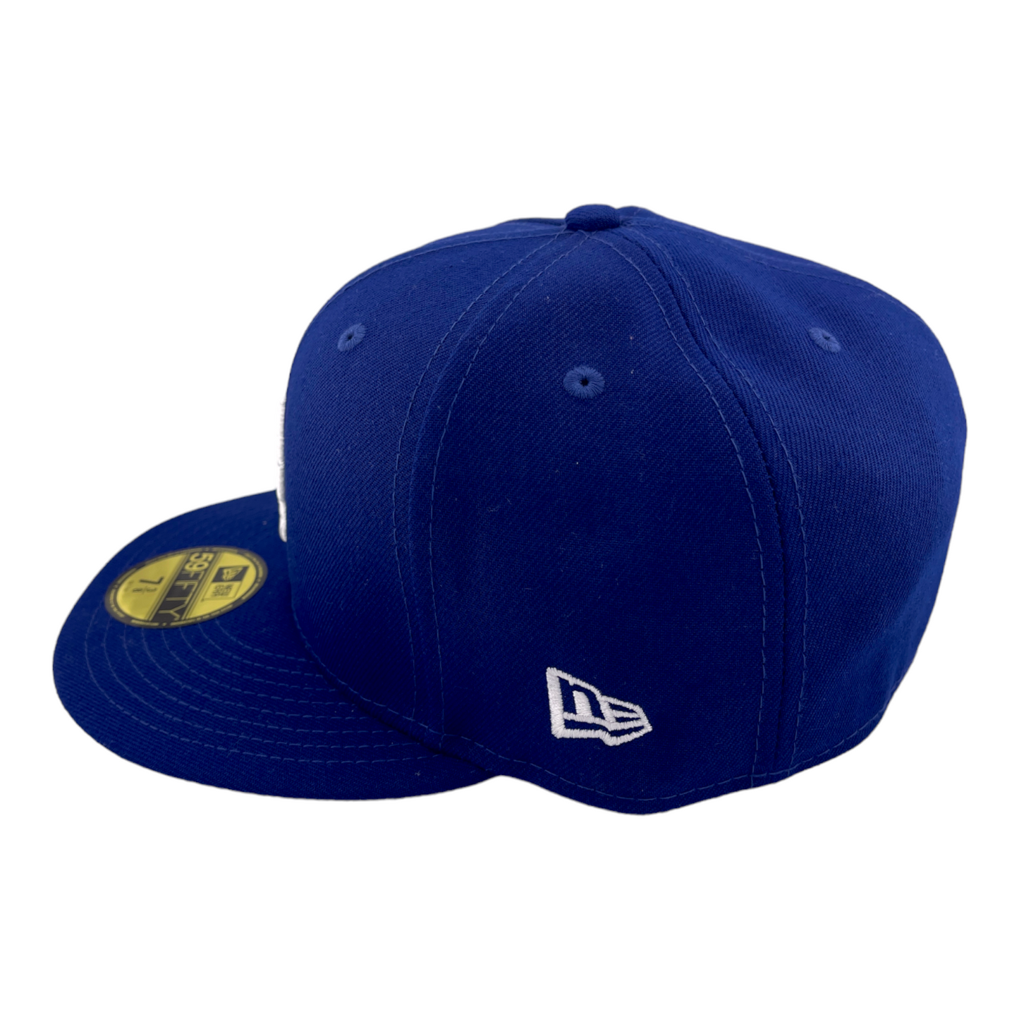 New Era Los Angeles Dodgers 100th Anniversary Patch Blue/Purple UV 59FIFTY Hat Cap