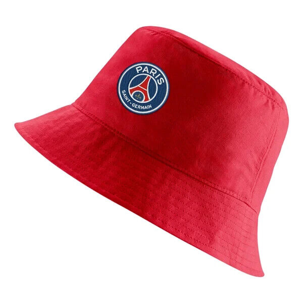 Nike Paris Saint-Germain Logo Graphic Core Bucket Hat C-14099 Red