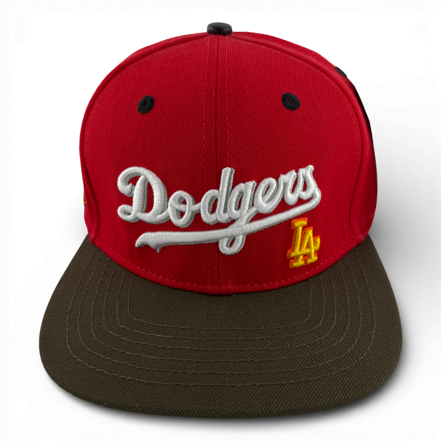 Pro Standard Los Angeles Dodgers MLB Red/Brown Stadium Adjustable Snapback Hat