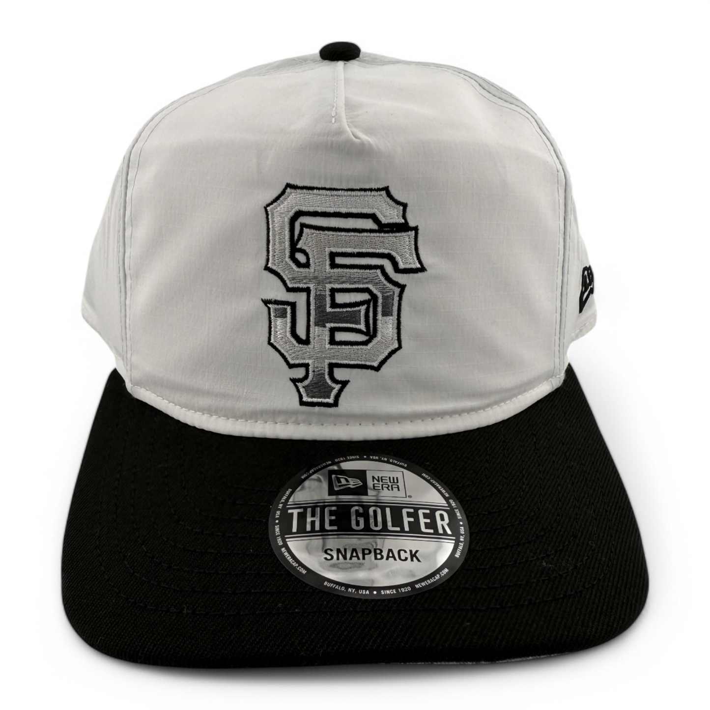New Era San Francisco Giants MLB Golfer Chrome A-Frame Snapback Adjustable Hat