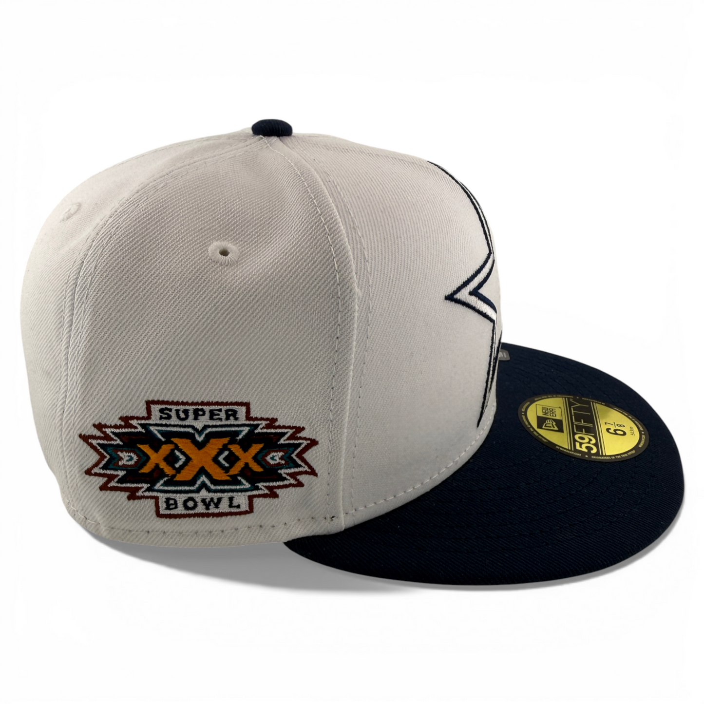 New Era Dallas Cowboys NFL Super Bowl XXX Elements 5.0 Logo 59Fifty Fitted Hat