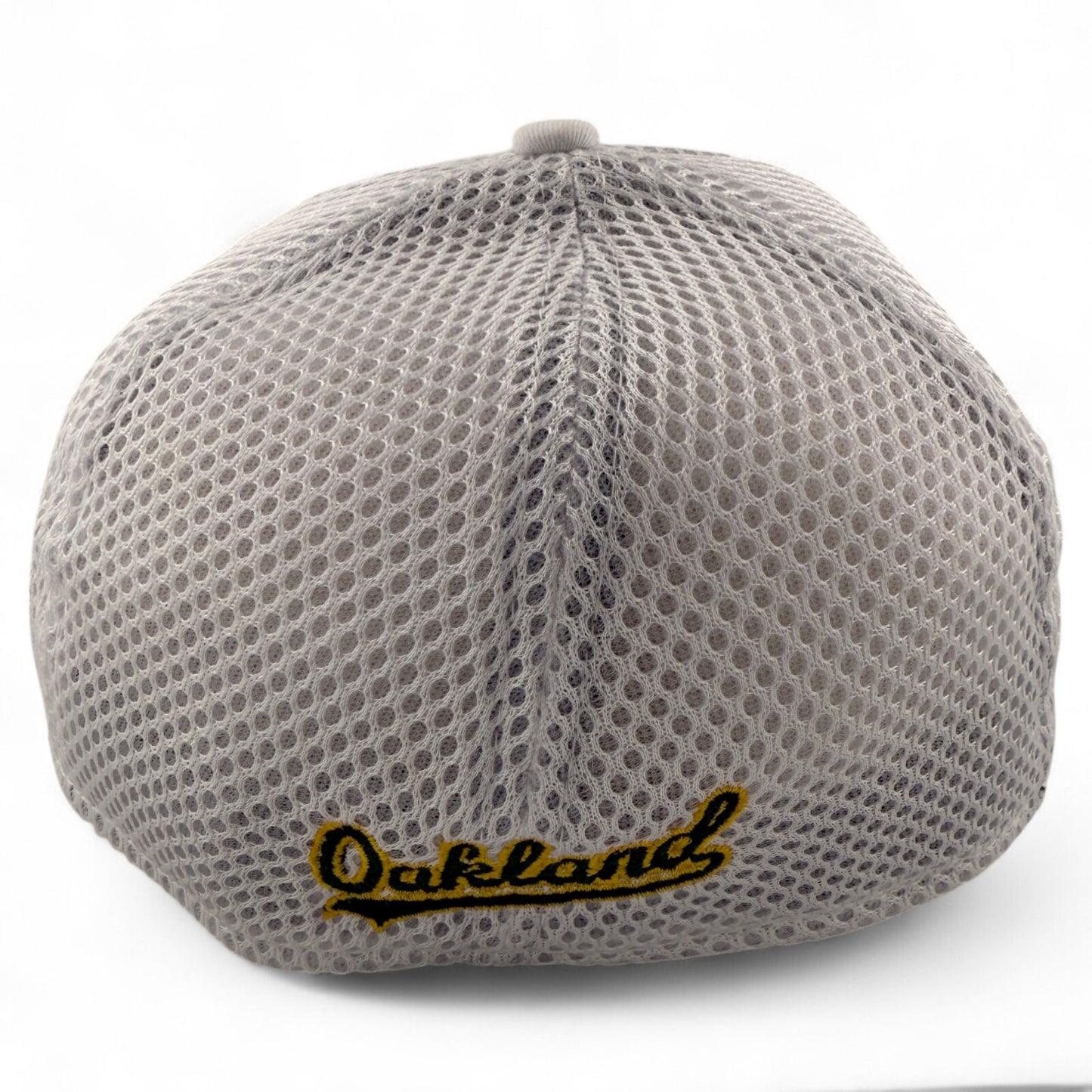 New Era Oakland Athletics A's MLB White Neo Mesh 39Thirty Stretch Fit Hat Cap