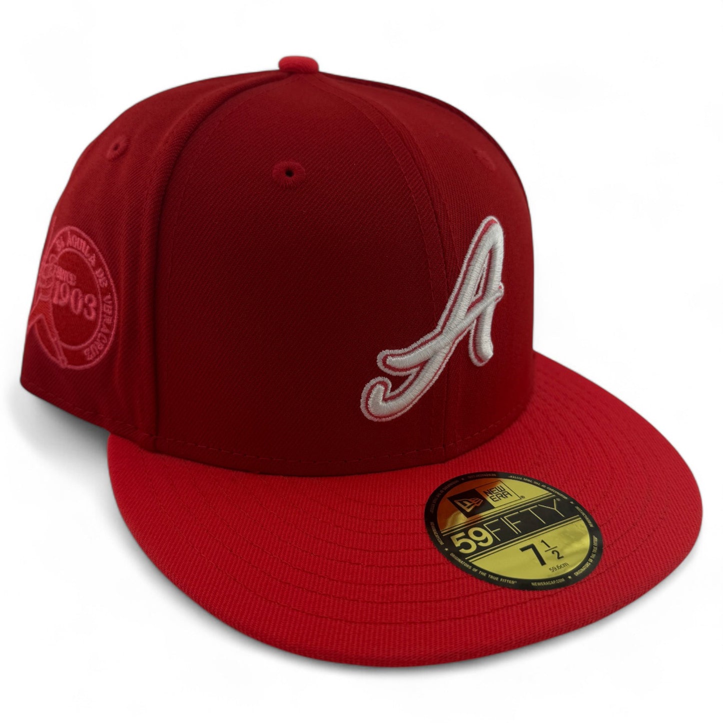 New Era El Águila de Veracruz Eagles LMB Mexican League 59Fifty Fitted Hat Cap