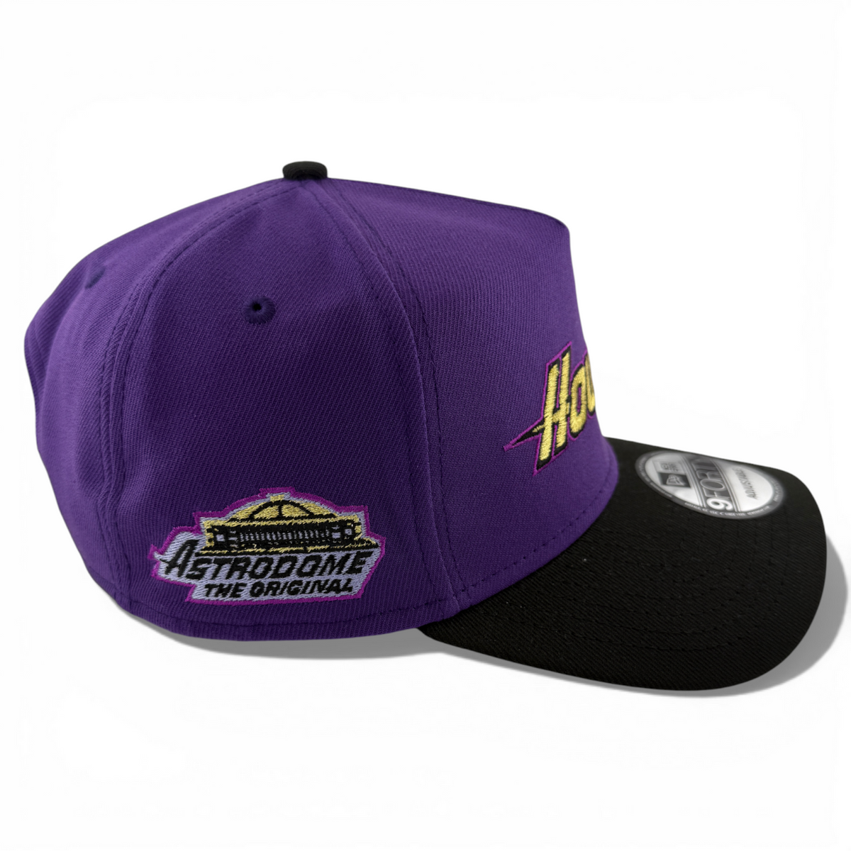 New Era Houston Astros MLB Crowned A-Frame 9Forty Snapback Adjustable Hat Cap