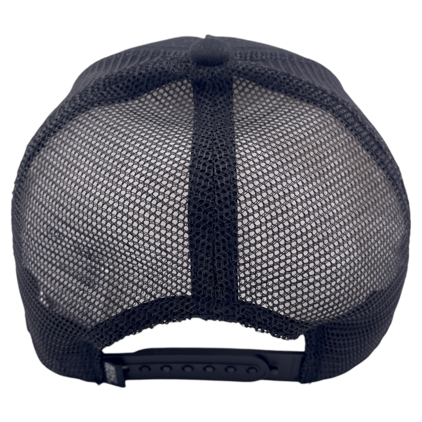 Goorin Bros The Freedom Eagle Farm All Black Mesh Back Trucker Snapback Hat Cap