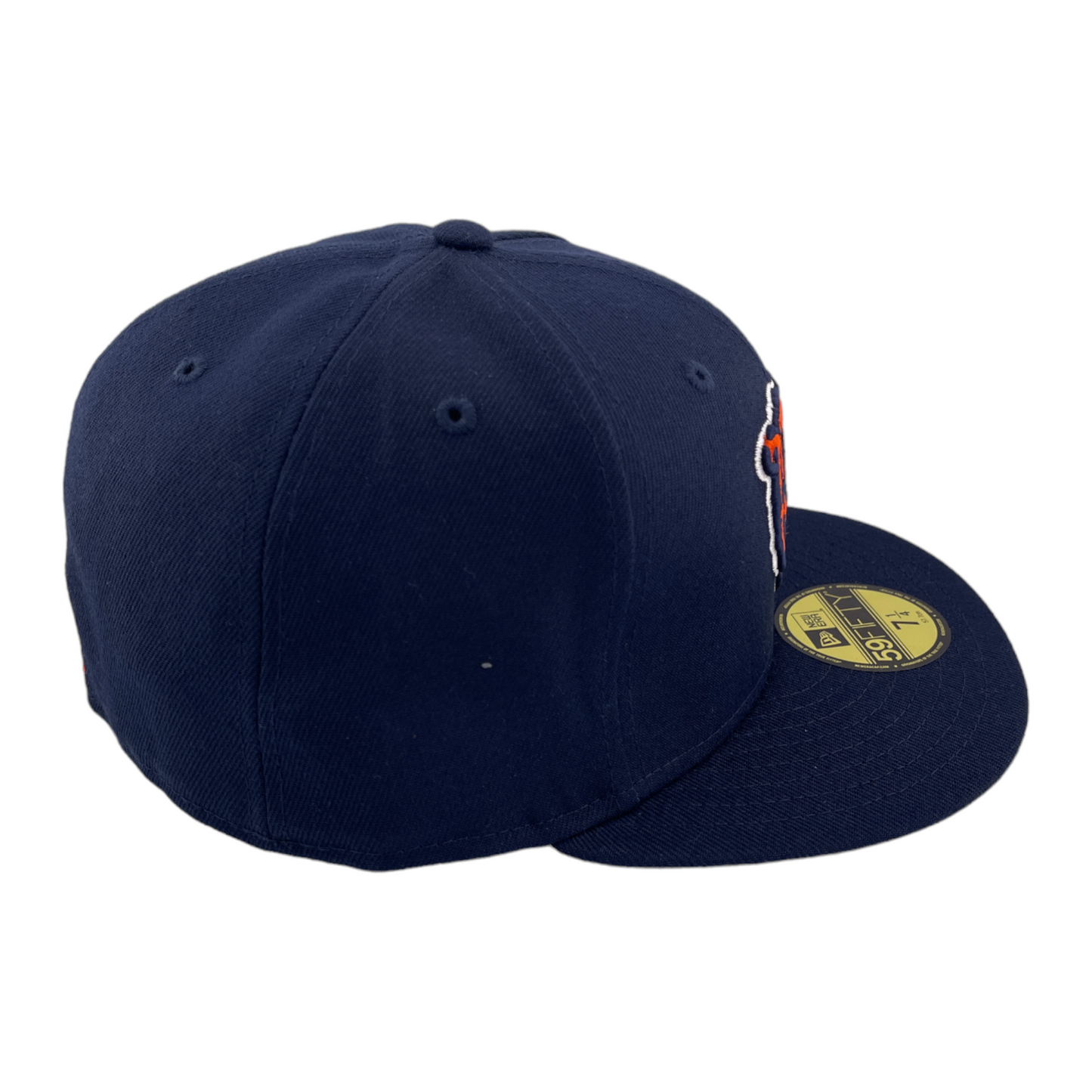 New Era Chicago Bears Basic Bear Logo Navy Blue/Grey UV 59Fifty Fitted Hat Cap