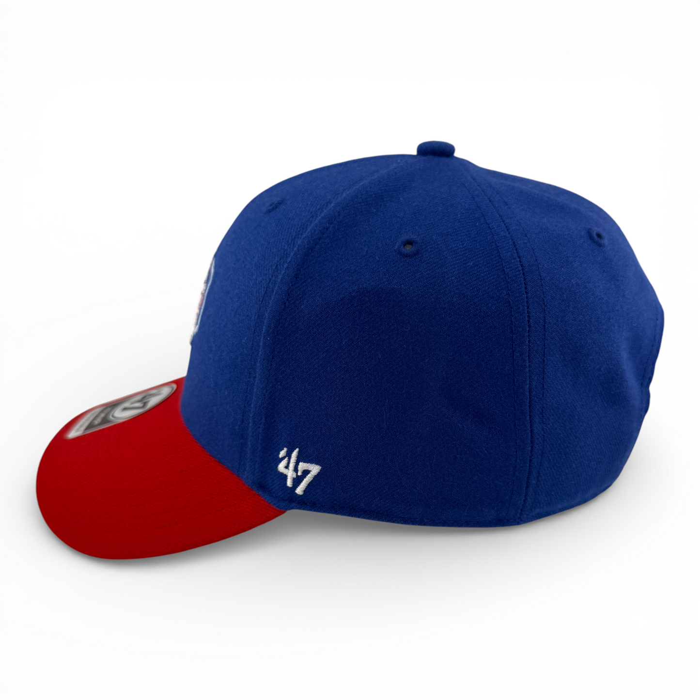 '47 Brand Texas Rangers MLB Two Tone Red/Blue MVP Snapback Adjustable Hat Cap