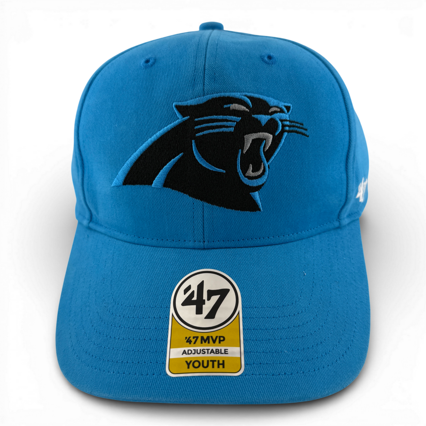 '47 Brand Carolina Panthers NFL MVP Adjustable Strapback Hat Youth Child Kids