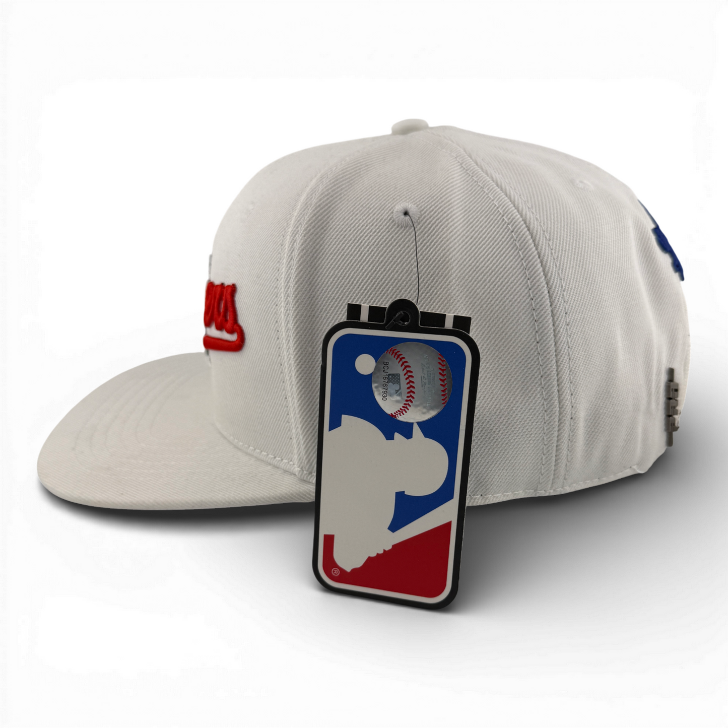 Pro Standard Los Angeles Dodgers MLB Mexico Flag Logo White Adjustable Snapback