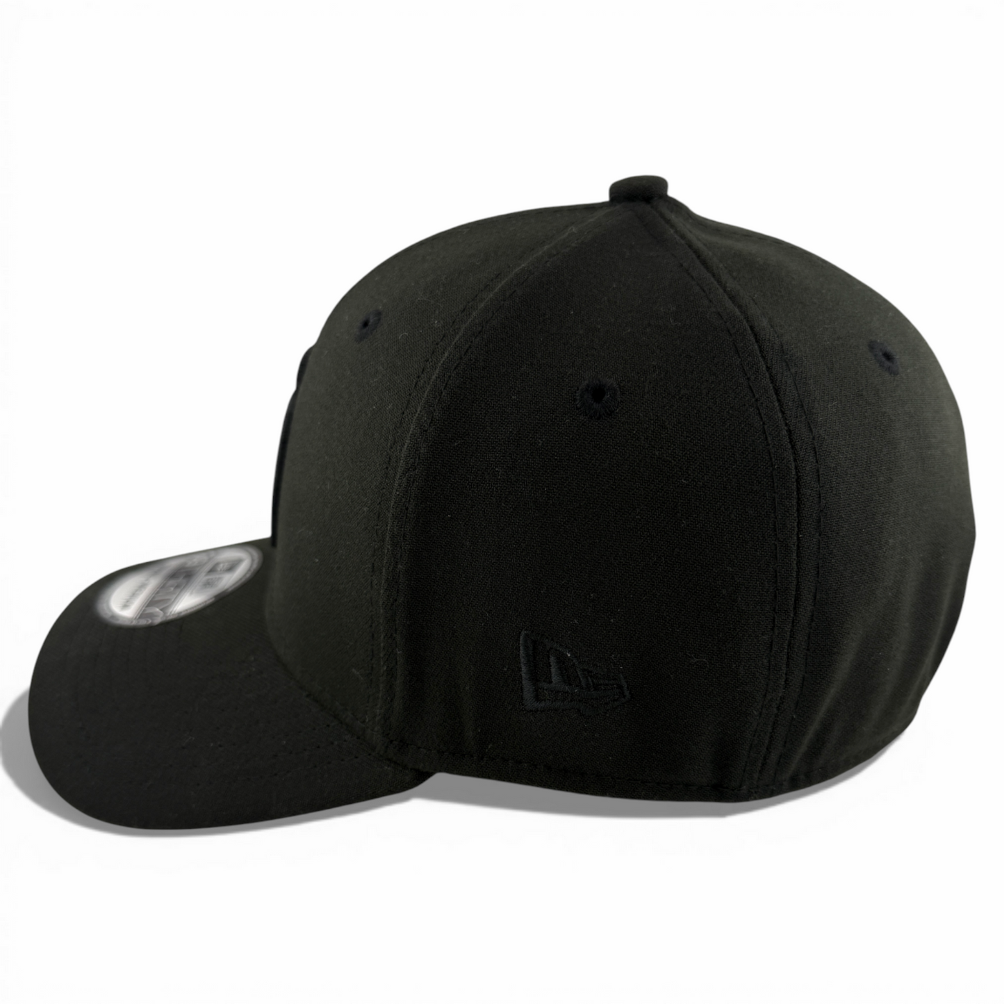 New Era San Diego Padres MLB All Blackout Blacked Out 39Thirty Flex Fit Hat Cap