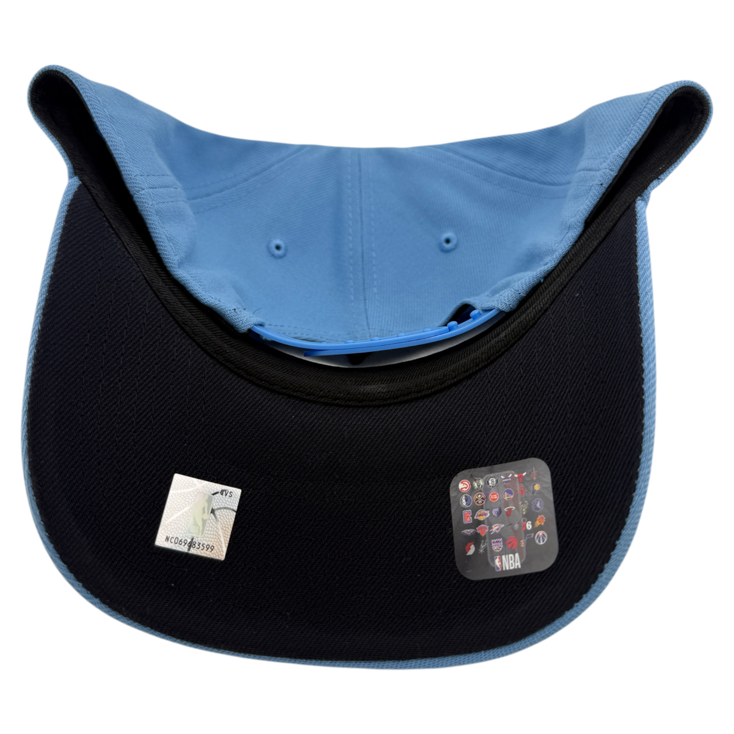 New Era Chicago Bulls NBA Sky Blue A-Frame 9Forty Snapback Adjustable Hat Cap