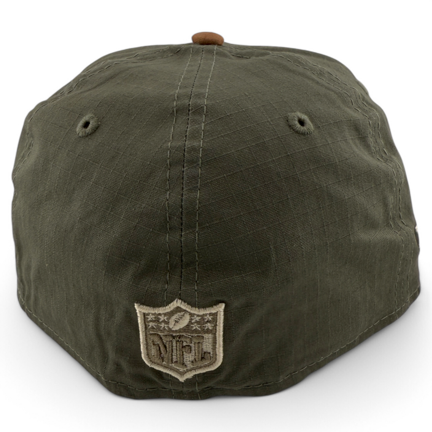 New Era Buffalo Bills NFL Ripstop Olive 60th Anniversary 59Fifty Fitted Hat Cap