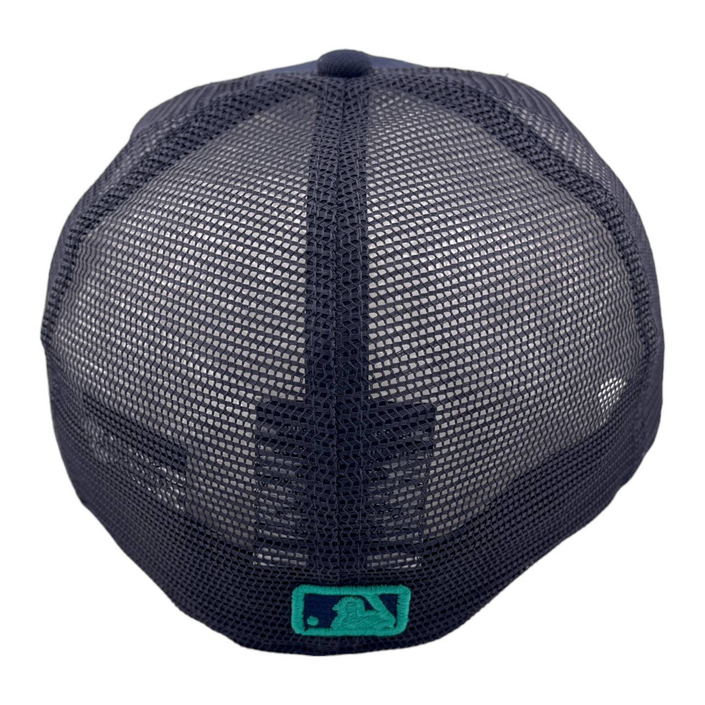 New Era Seattle Mariners Batting Practice Mesh Back Blue/Grey 59FIFTY Fitted Hat Cap