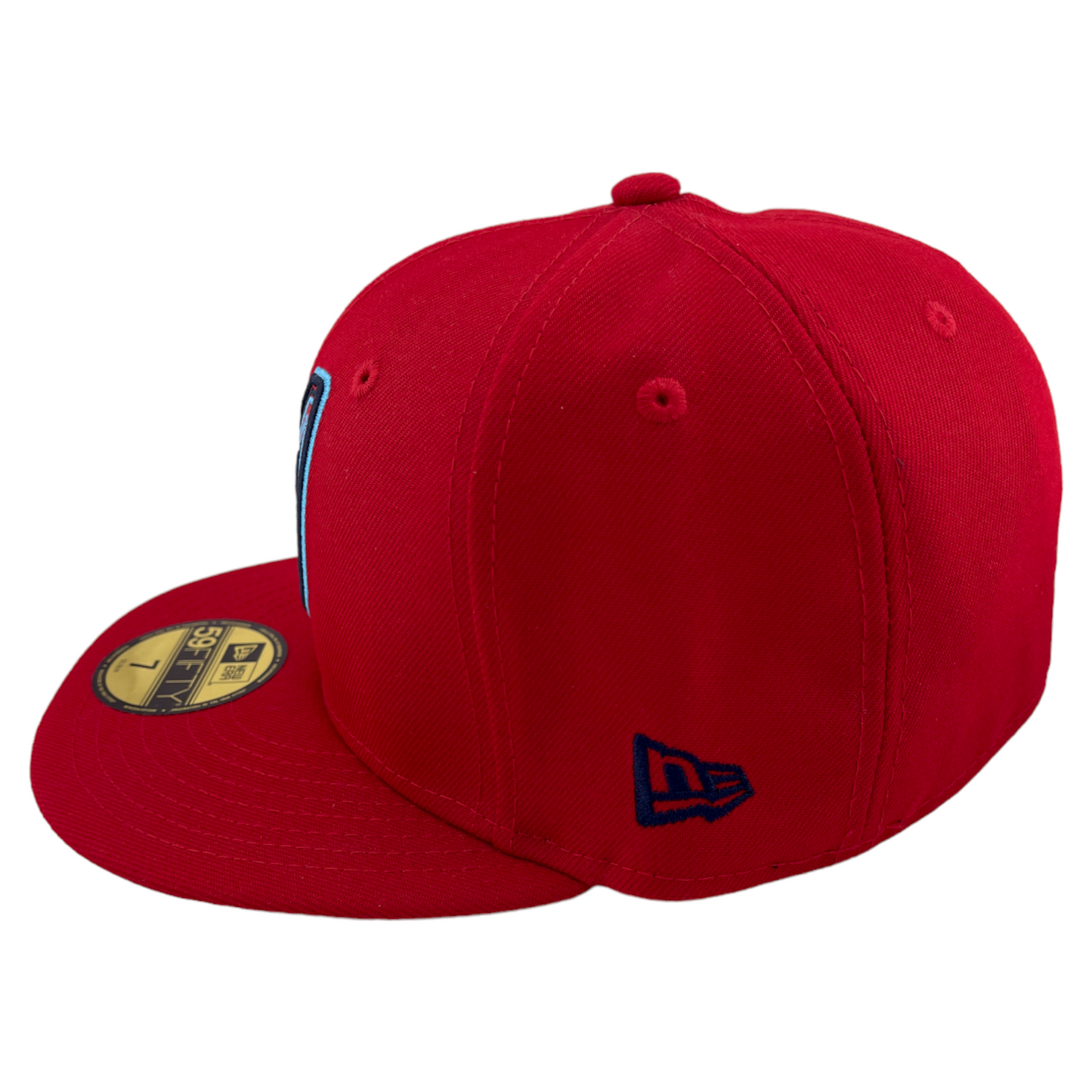 New Era Memphis Redbirds MiLB 2023 Fathers Day Side Patch 59Fifty Fitted Hat Cap