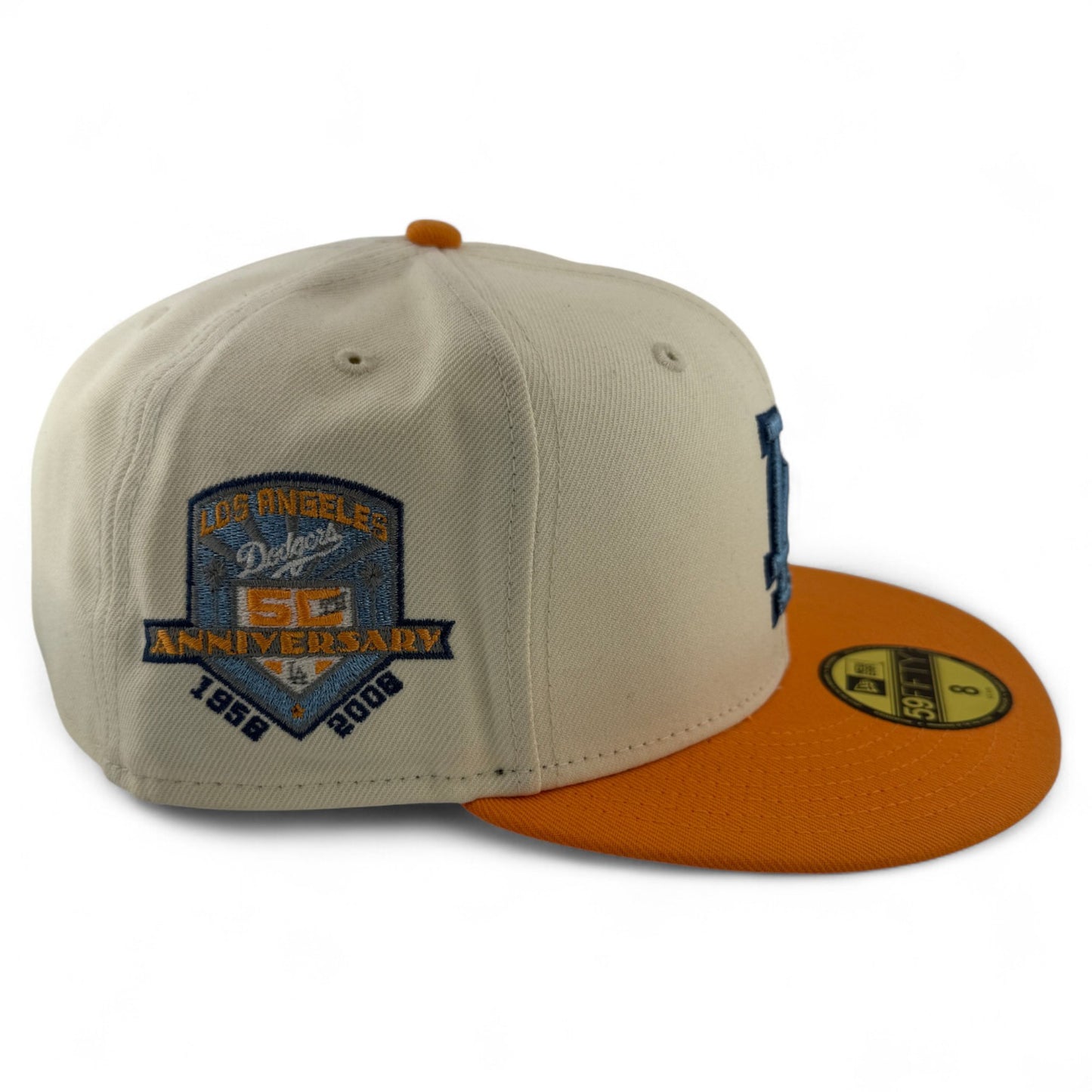 New Era Los Angeles Dodgers MLB Creamsicle 50th Anniversary 59FIFTY Fitted Hat